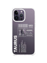 iPhone 14 Pro Max Warning! Taurus Phone Case - CORECOLOUR