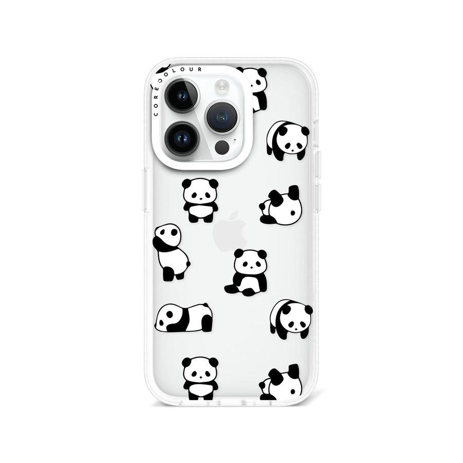 iPhone 14 Pro Moving Panda Phone Case - CORECOLOUR