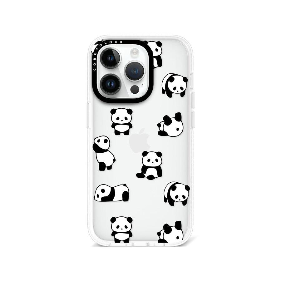 iPhone 14 Pro Moving Panda Phone Case - CORECOLOUR