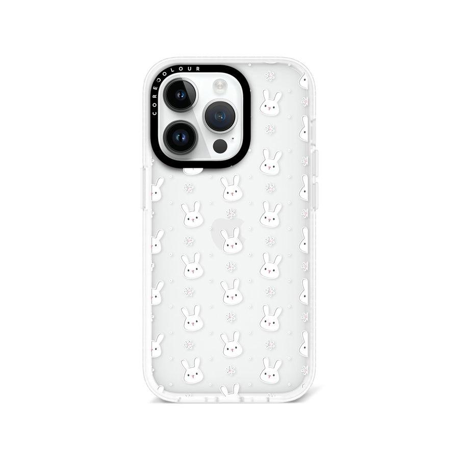 iPhone 14 Pro Rabbit and Flower Phone Case - CORECOLOUR