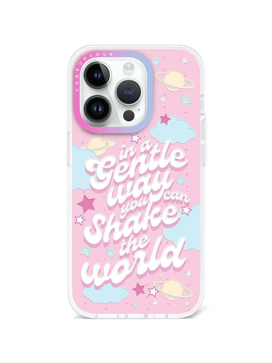 iPhone 14 Pro Shake The World Phone Case - CORECOLOUR