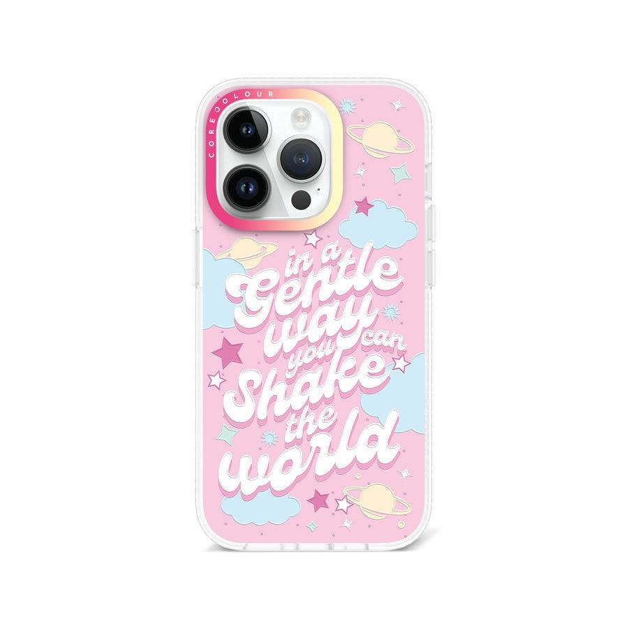 iPhone 14 Pro Shake The World Phone Case - CORECOLOUR