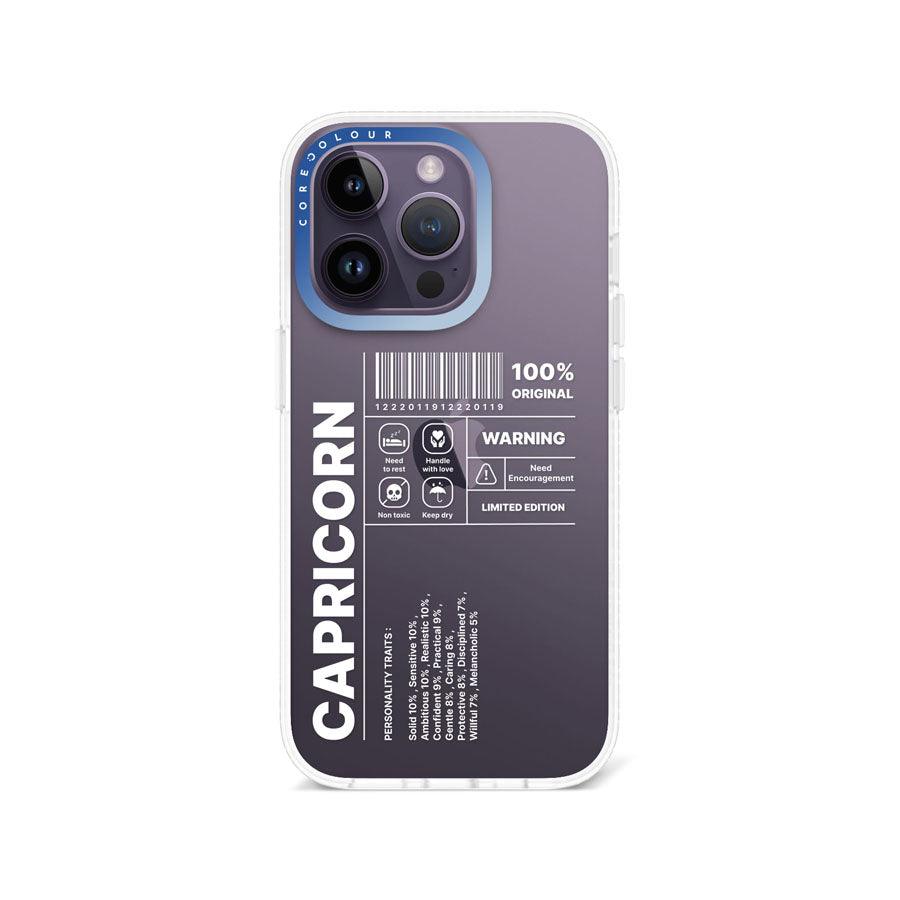 iPhone 14 Pro Warning Capricorn Phone Case - CORECOLOUR