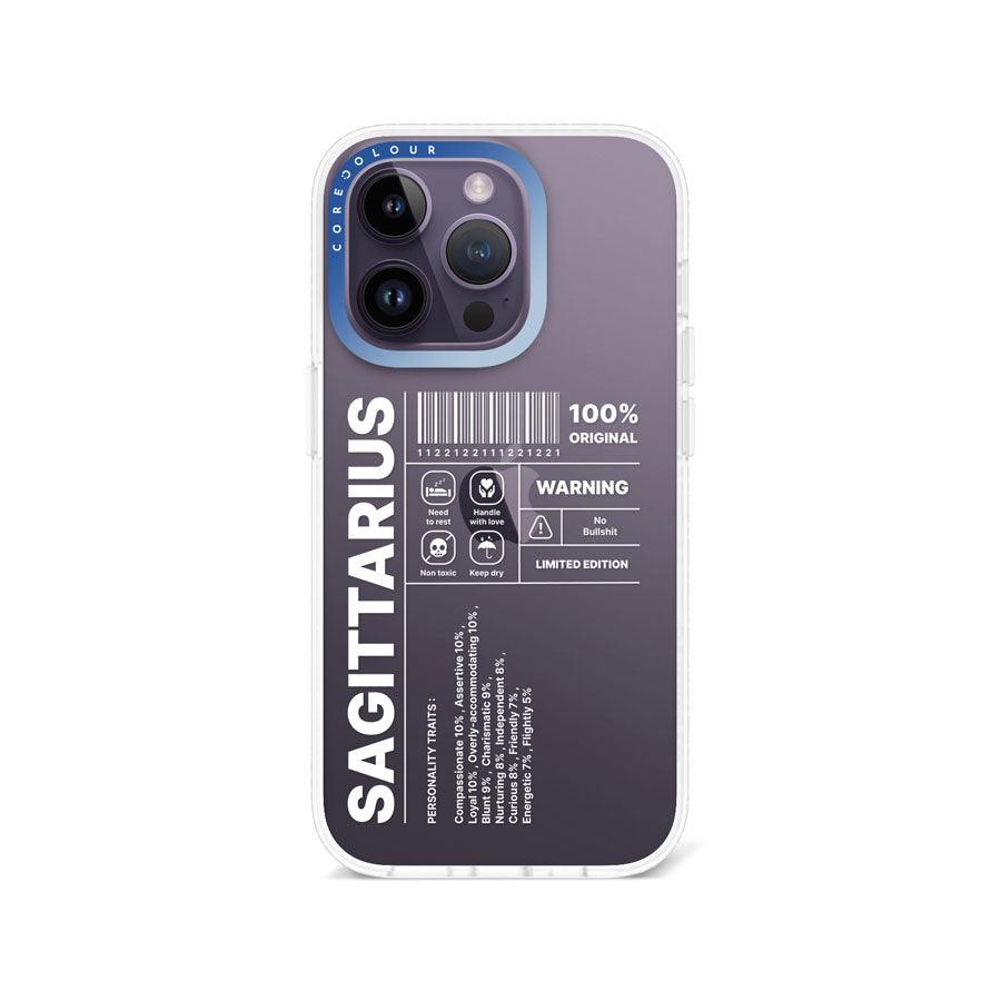 iPhone 14 Pro Warning Sagittarius Phone Case - CORECOLOUR