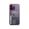iPhone 14 Pro Warning Scorpio Phone Case - CORECOLOUR