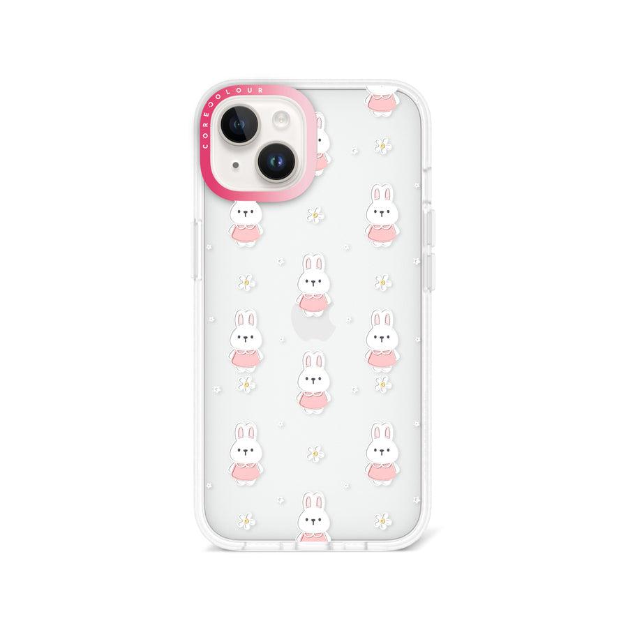 iPhone 14 Rabbit in Pink Phone Case - CORECOLOUR