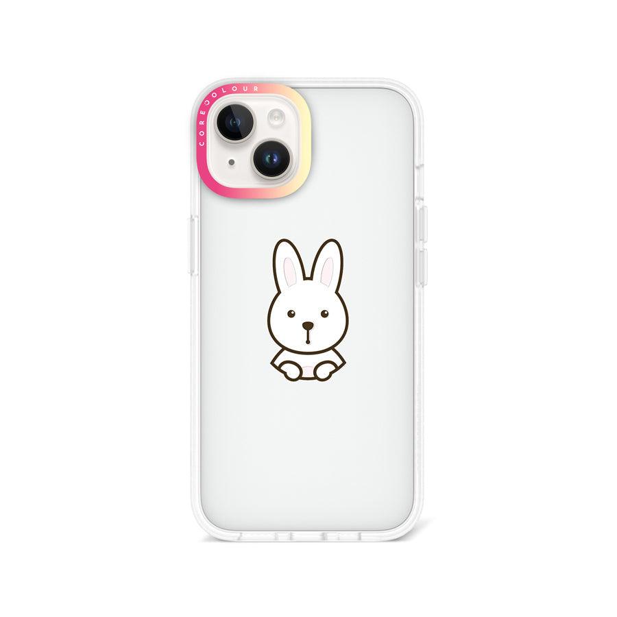 iPhone 14 Rabbit is watching you Phone Case - CORECOLOUR