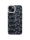 iPhone 14 Sausage Dog Minimal Line Phone Case - CORECOLOUR