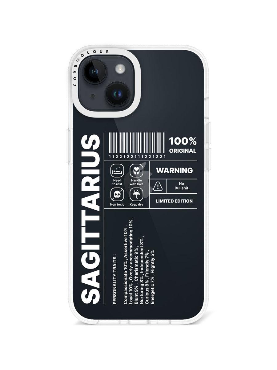 iPhone 14 Warning Sagittarius Phone Case - CORECOLOUR