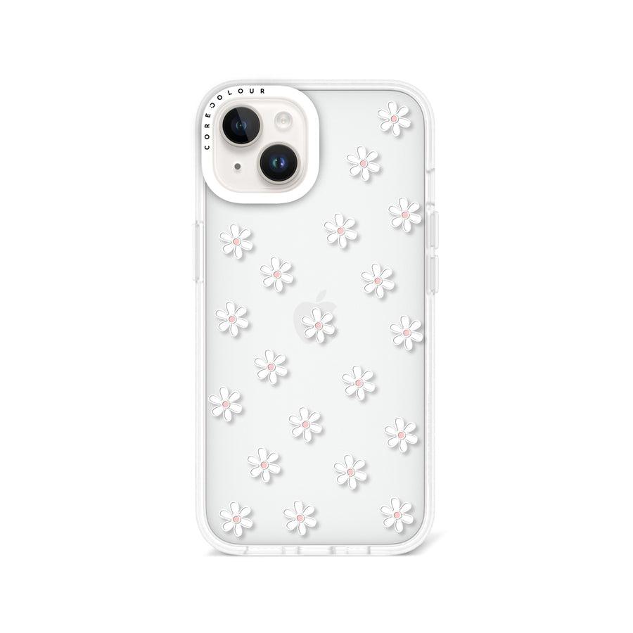 iPhone 14 White Flower Mini Phone Case - CORECOLOUR