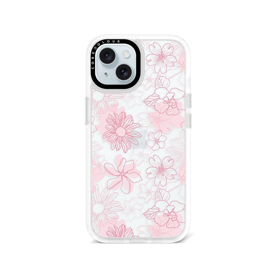 iPhone 15 Cherry Blossom Pink Phone Case - CORECOLOUR