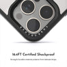 iPhone 15 Clear Camera Ring Kickstand Case Magsafe Compatible - CORECOLOUR