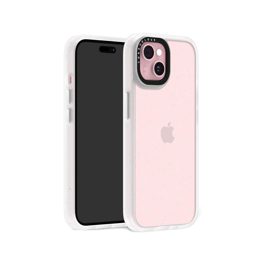 iPhone 15 Clear Glitter Phone Case - CORECOLOUR