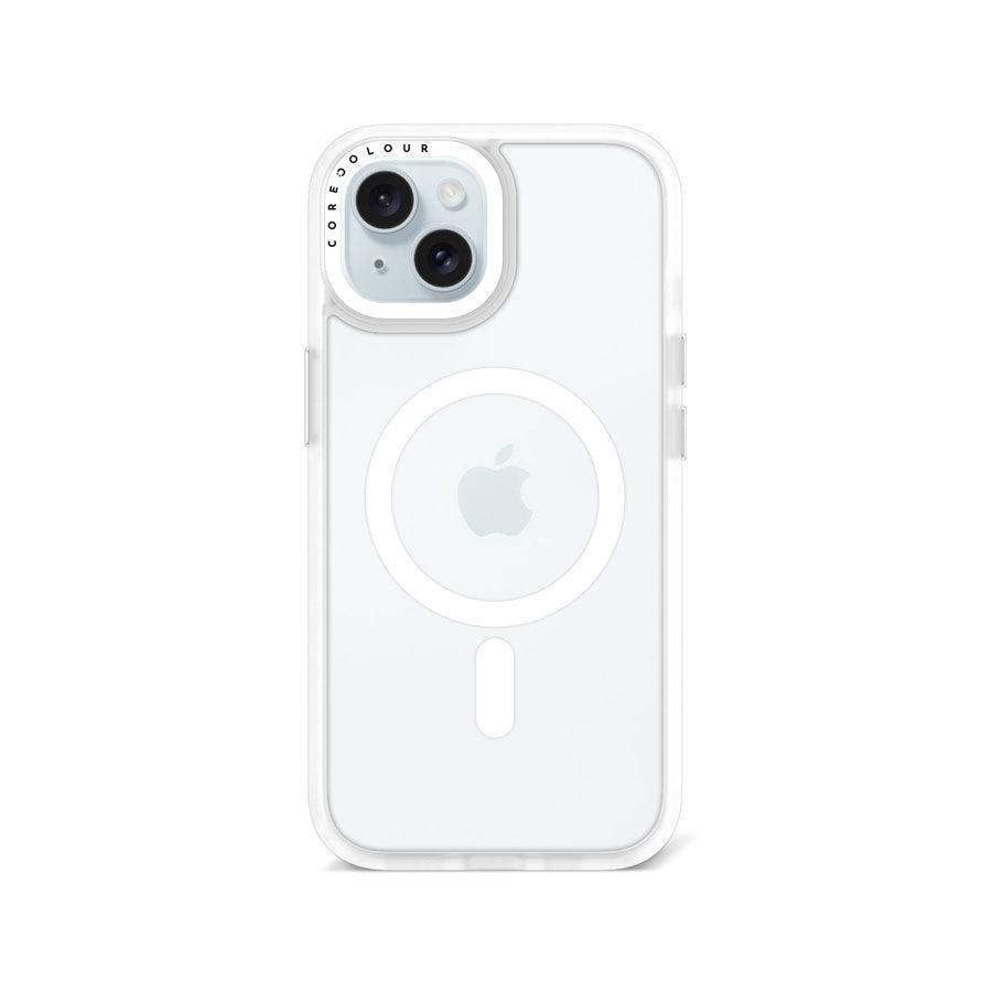 iPhone 15 Clear Phone Case Magsafe Compatible - CORECOLOUR