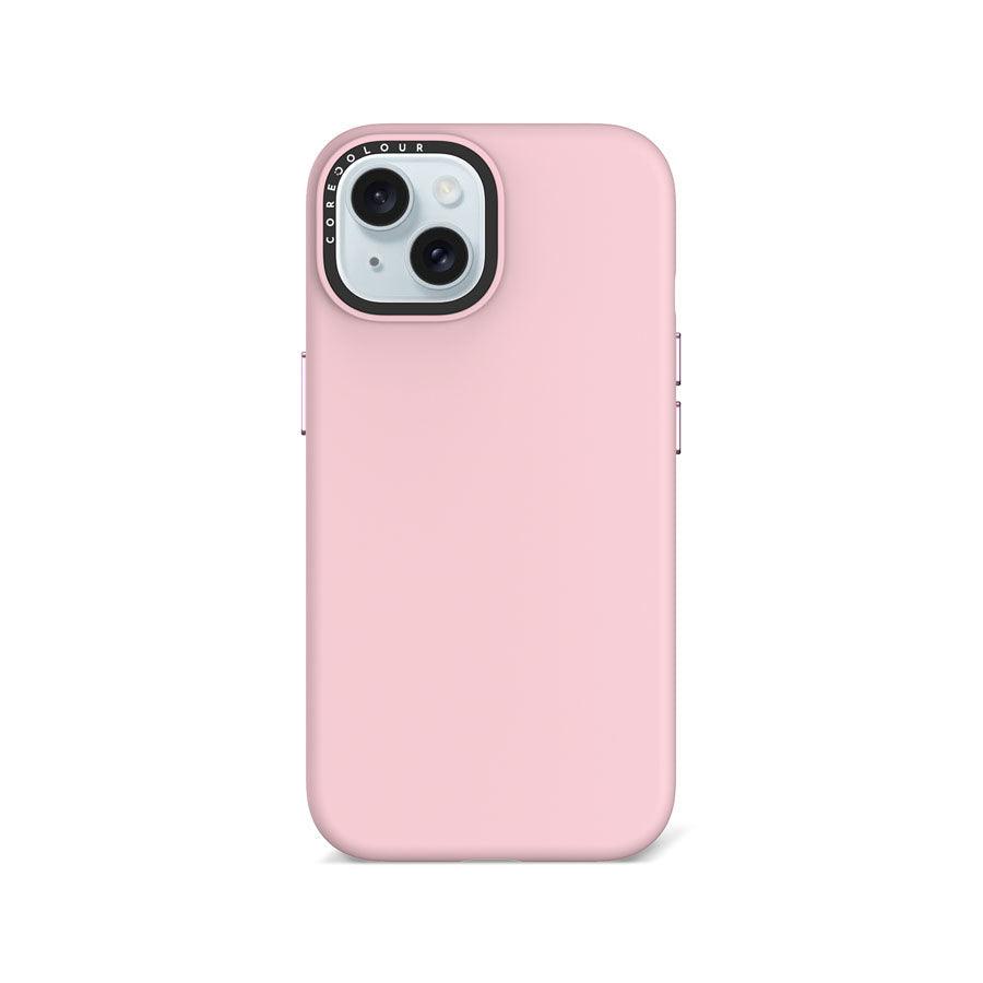 iPhone 15 Pink Ballerina Silicone Phone Case Magsafe Compatible - CORECOLOUR