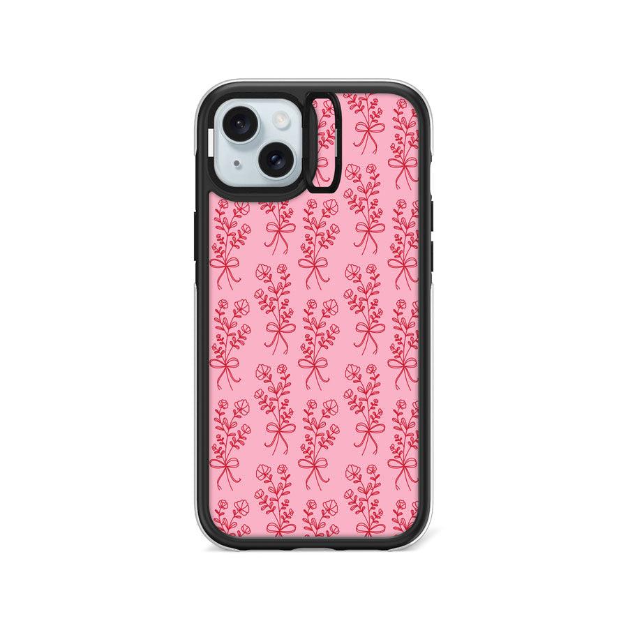 iPhone 15 Plus Bliss Blossoms II Ring Kickstand Case MagSafe Compatible - CORECOLOUR