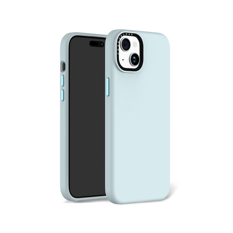 iPhone 15 Plus Blue Beauty Silicone Phone Case Magsafe Compatible - CORECOLOUR