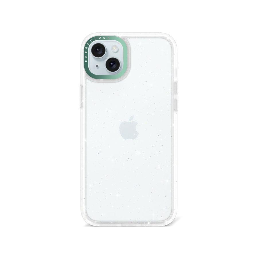 iPhone 15 Plus Clear Glitter Phone Case - CORECOLOUR