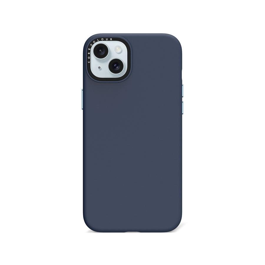 iPhone 15 Plus Dear Cerulean Silicone Phone Case Magsafe Compatible - CORECOLOUR
