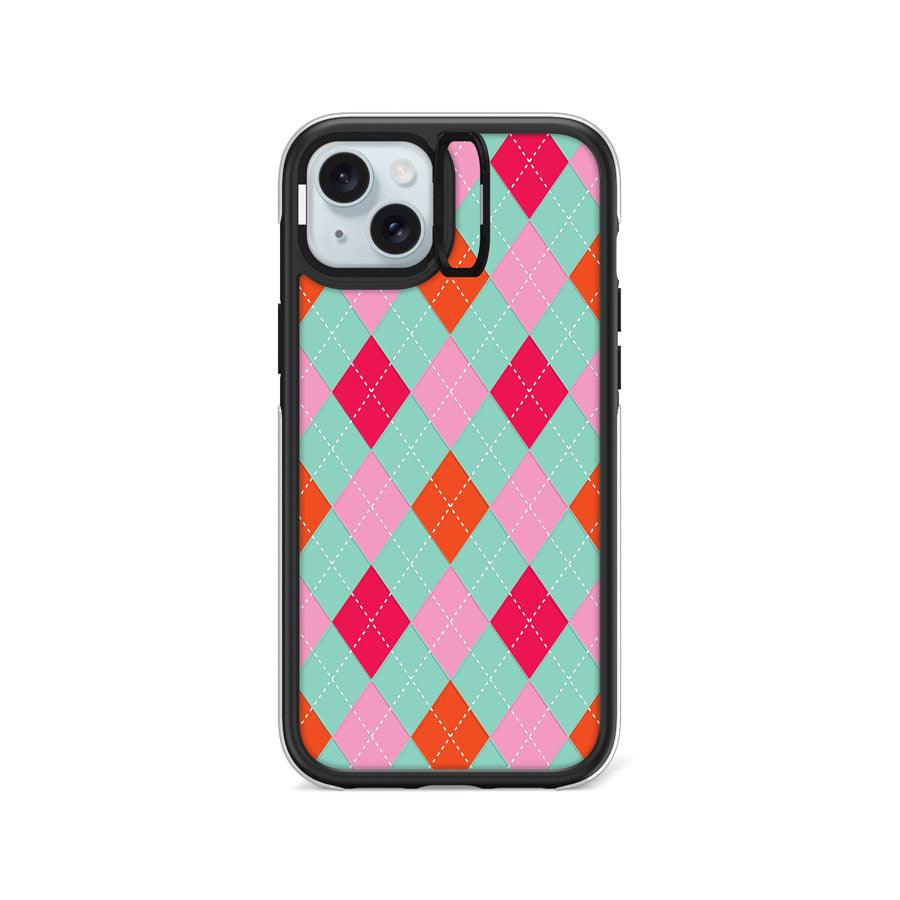 iPhone 15 Plus Flamingo Rhapsody Ring Kickstand Case MagSafe Compatible - CORECOLOUR