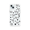 iPhone 15 Plus Panda Heart Phone Case - CORECOLOUR