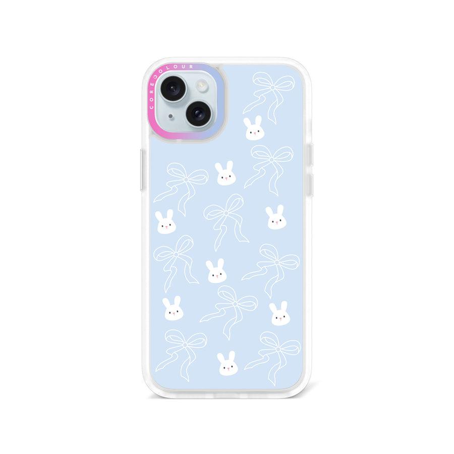 iPhone 15 Plus Rabbit and Ribbon Phone Case - CORECOLOUR