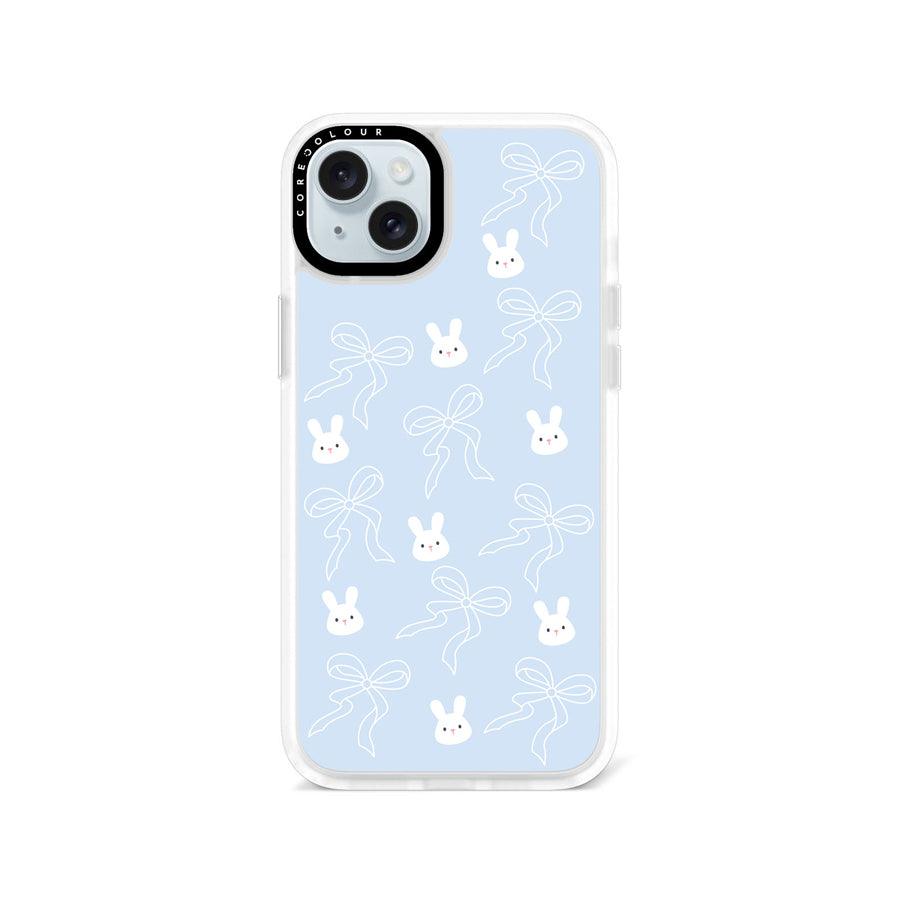 iPhone 15 Plus Rabbit and Ribbon Phone Case - CORECOLOUR