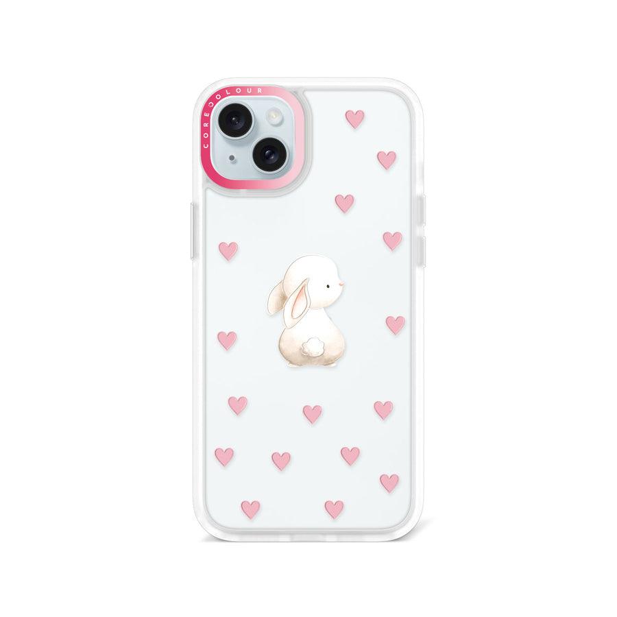 iPhone 15 Plus Rabbit Heart Phone Case - CORECOLOUR