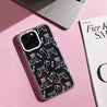iPhone 15 Plus Schnauzer Minimal Line Phone Case - CORECOLOUR