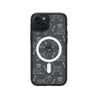 iPhone 15 Plus Schnauzer Minimal Line Ring Kickstand Case MagSafe Compatible - CORECOLOUR