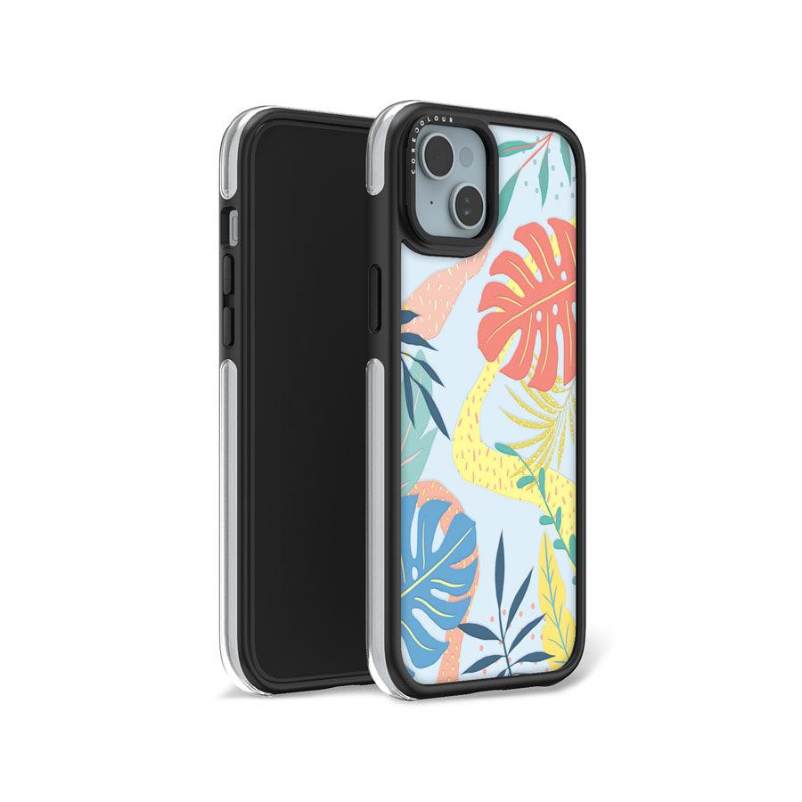 iPhone 15 Plus Tropical Summer III Ring Kickstand Case MagSafe Compatible - CORECOLOUR