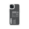 iPhone 15 Plus Warning Aries Phone Case - CORECOLOUR