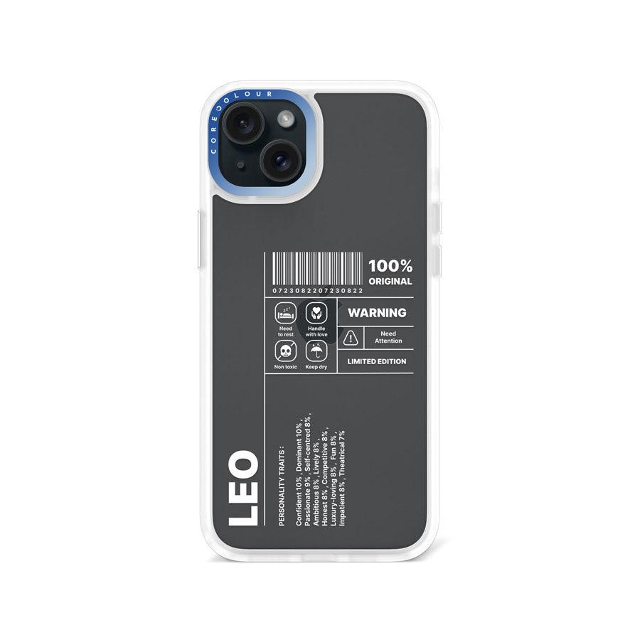 iPhone 15 Plus Warning Leo Phone Case - CORECOLOUR