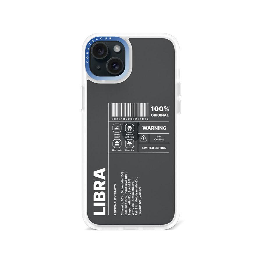 iPhone 15 Plus Warning Libra Phone Case - CORECOLOUR