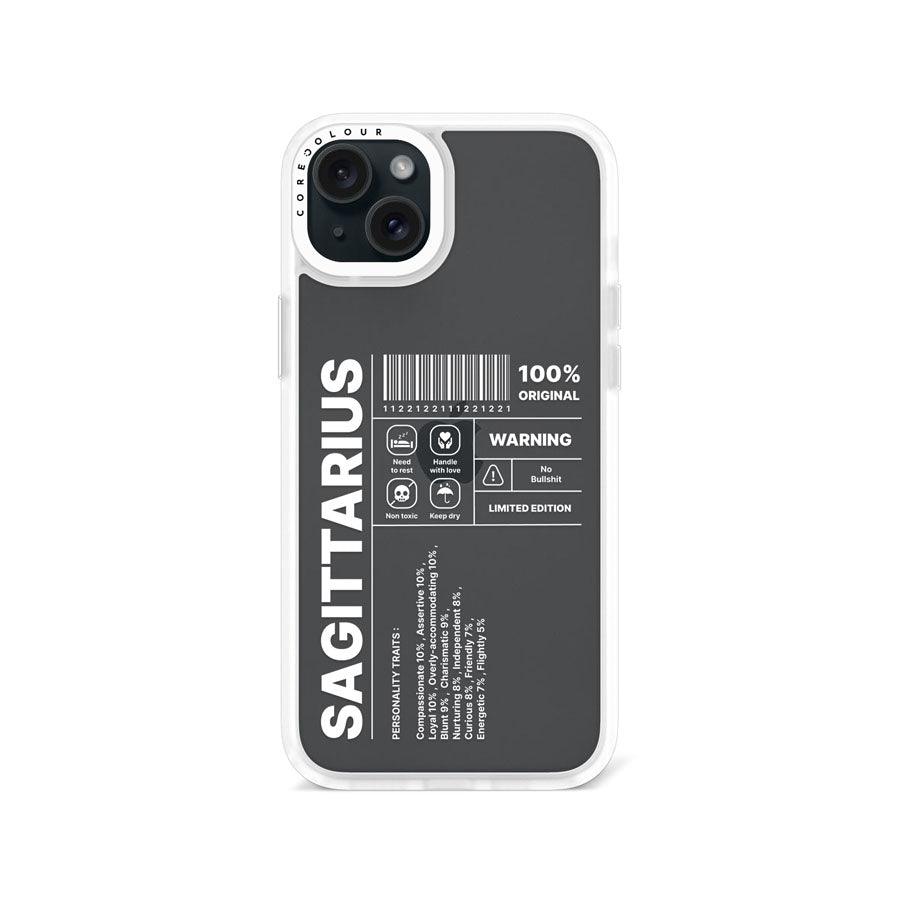 iPhone 15 Plus Warning Sagittarius Phone Case - CORECOLOUR