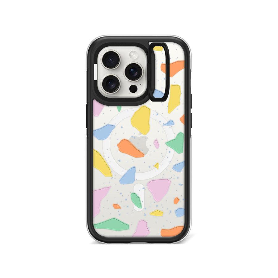 iPhone 15 Pro Candy Rock Ring Kickstand Case MagSafe Compatible - CORECOLOUR