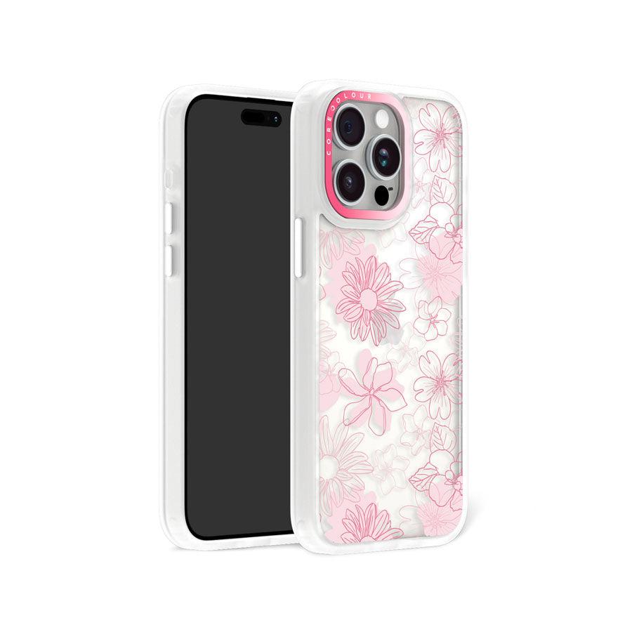 iPhone 15 Pro Cherry Blossom Pink Phone Case - CORECOLOUR