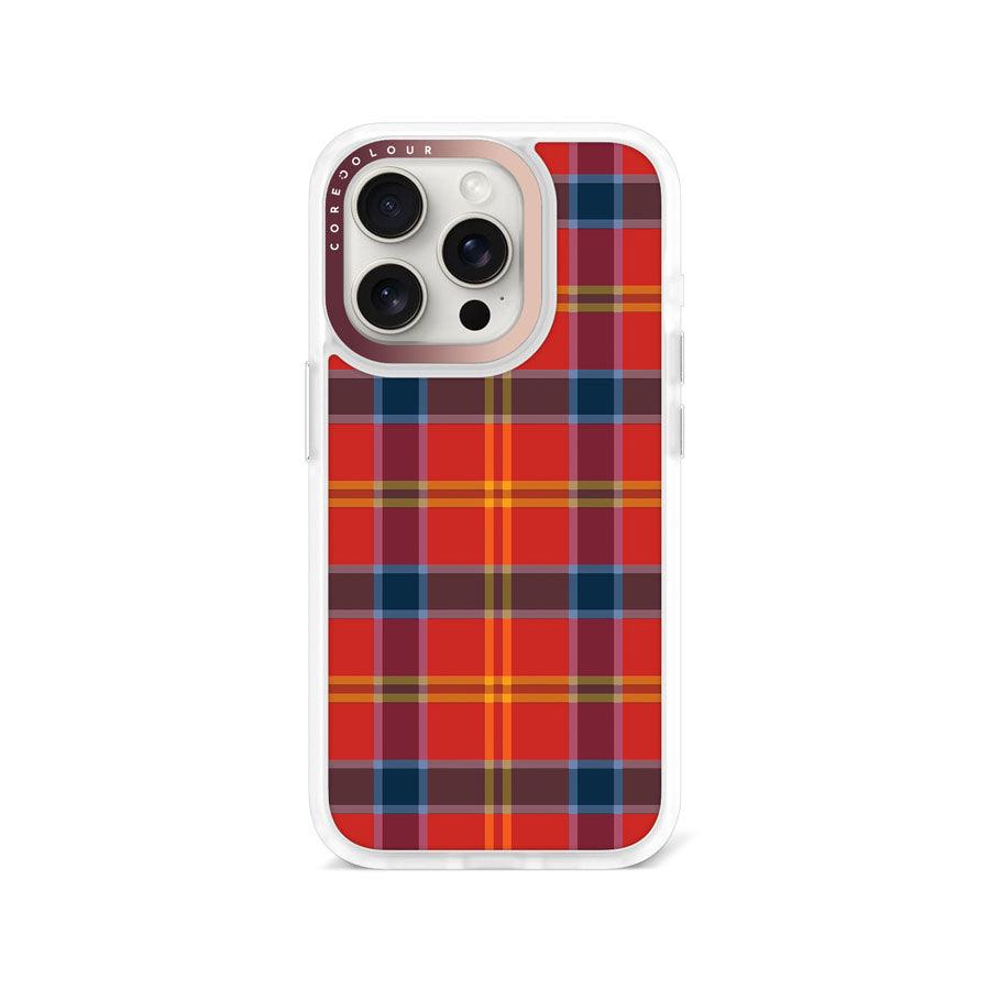 iPhone 15 Pro Classic Plaid Phone Case - CORECOLOUR