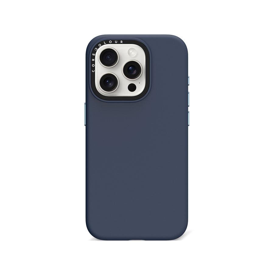 iPhone 15 Pro Dear Cerulean Silicone Phone Case Magsafe Compatible - CORECOLOUR
