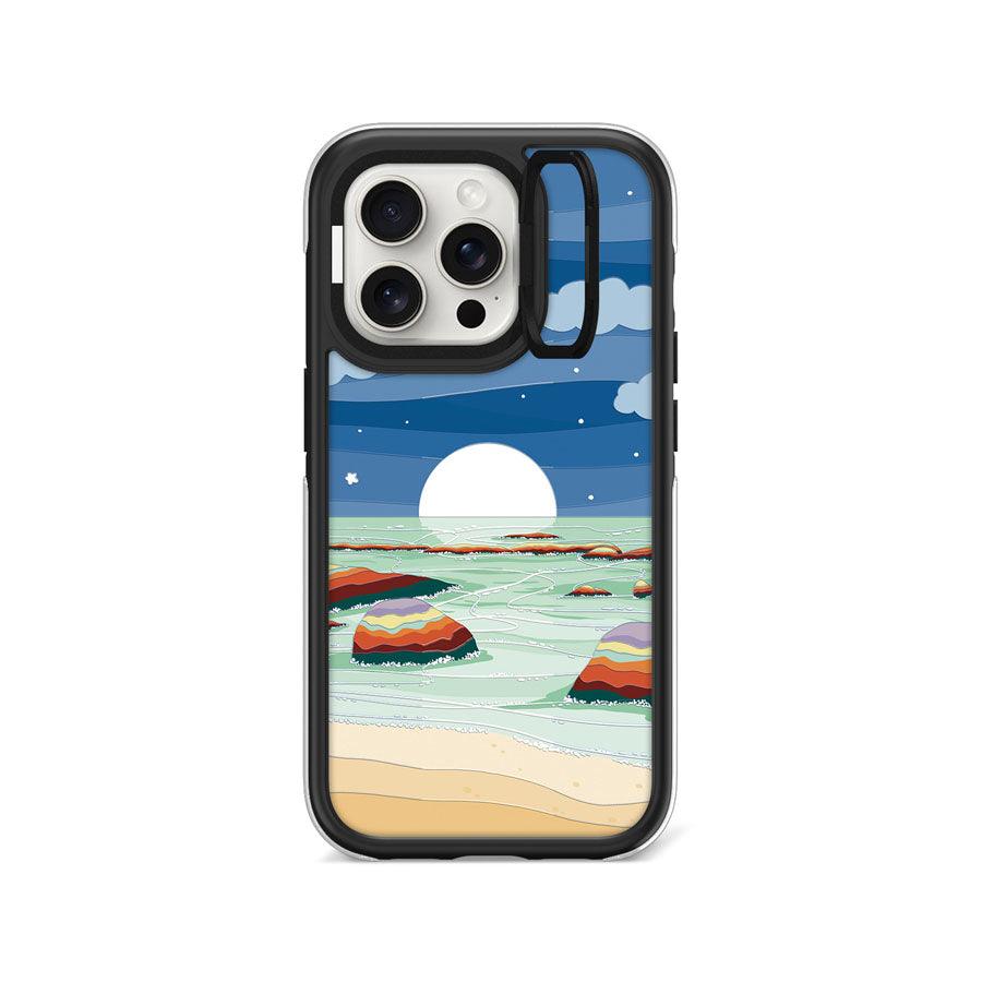iPhone 15 Pro Elephant Rock Ring Kickstand Case MagSafe Compatible - CORECOLOUR