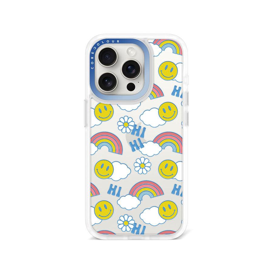 iPhone 15 Pro Hi There! Rainbow Phone Case - CORECOLOUR