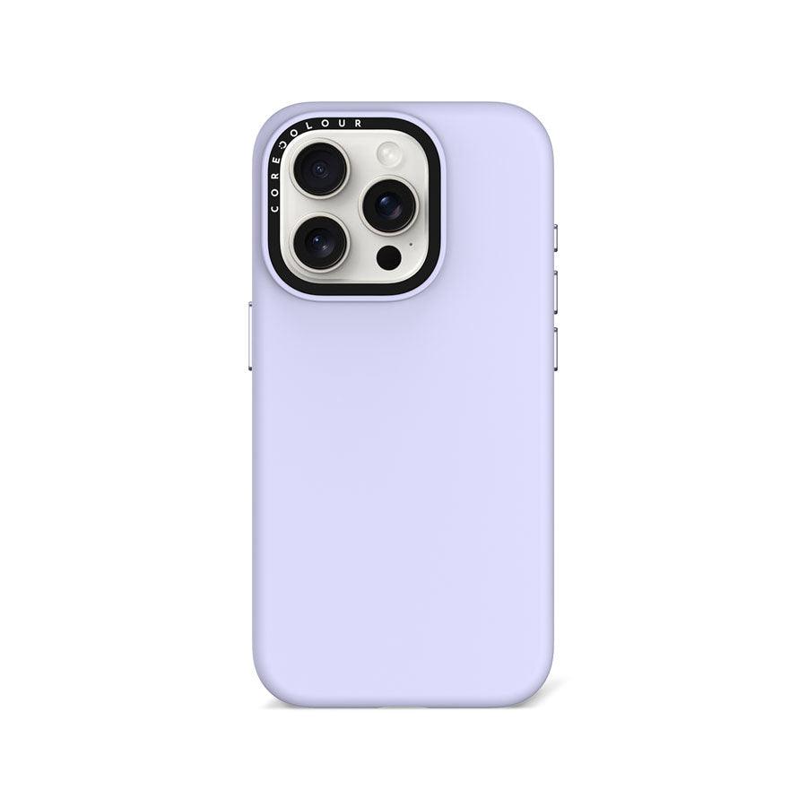 iPhone 15 Pro Lady Lavender Silicone Phone Case Magsafe Compatible - CORECOLOUR