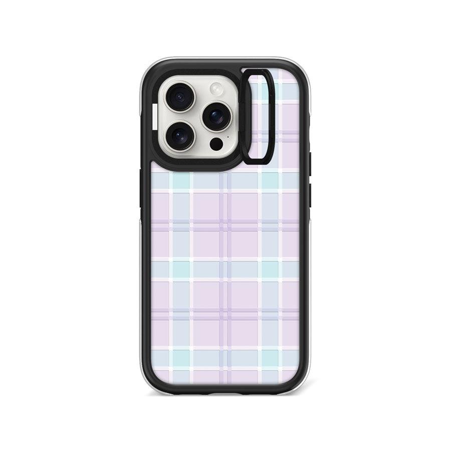 iPhone 15 Pro Lilac Picnic Ring Kickstand Case MagSafe Compatible - CORECOLOUR