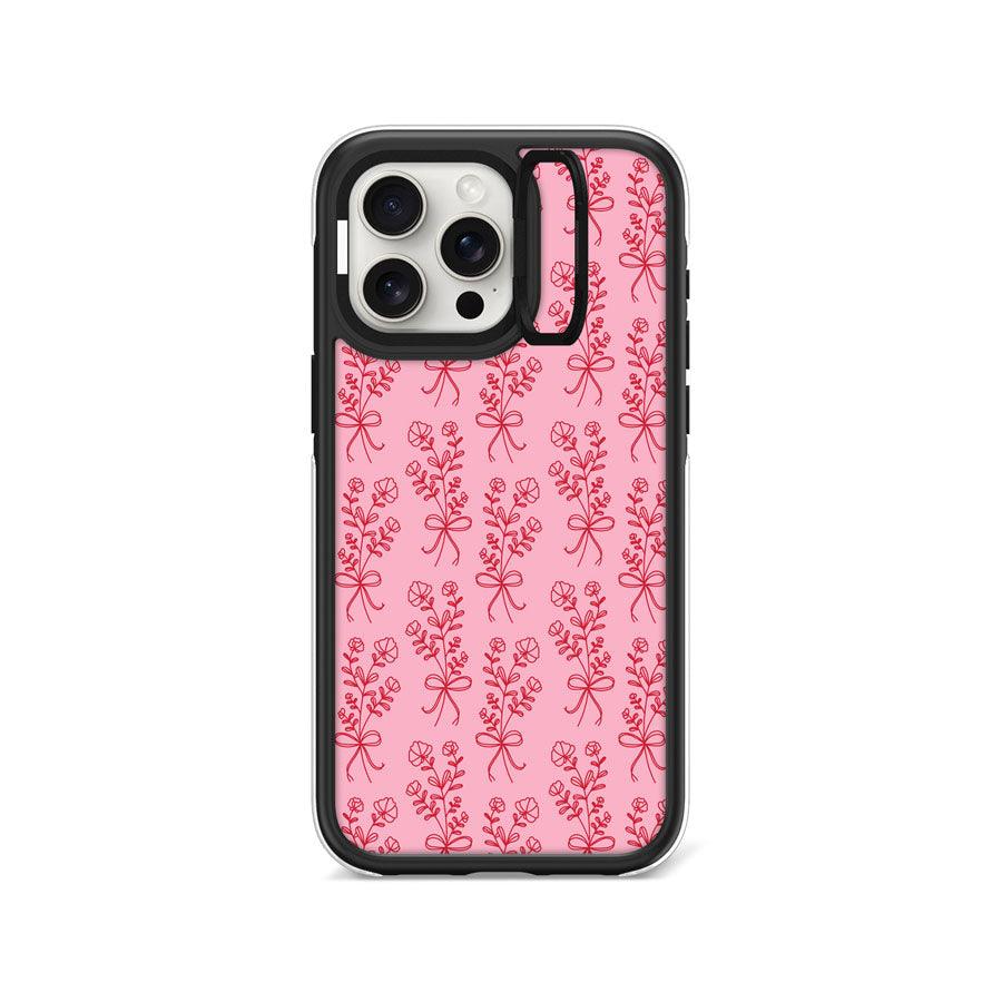 iPhone 15 Pro Max Bliss Blossoms II Ring Kickstand Case MagSafe Compatible - CORECOLOUR
