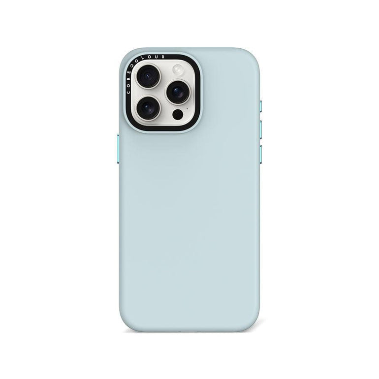 iPhone 15 Pro Max Blue Beauty Silicone Phone Case Magsafe Compatible