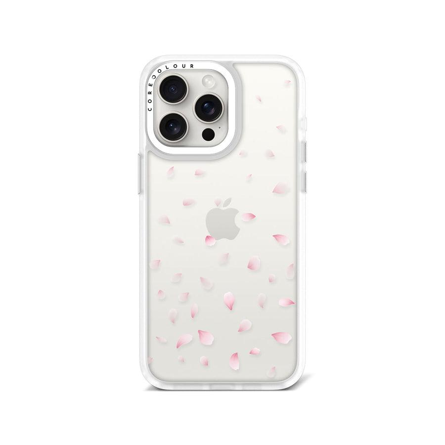 iPhone 15 Pro Max Cherry Blossom Petals Phone Case - CORECOLOUR