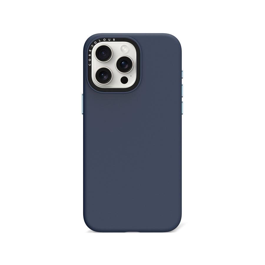 iPhone 15 Pro Max Dear Cerulean Silicone Phone Case Magsafe Compatible - CORECOLOUR