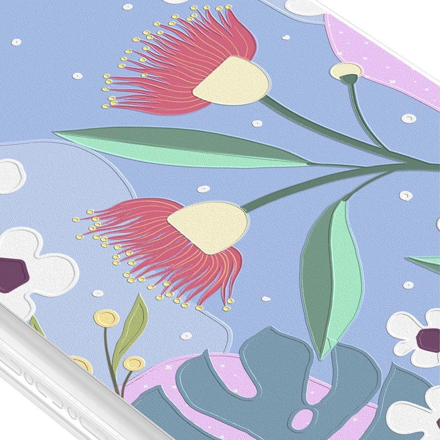 iPhone 15 Pro Max Eucalyptus Flower Ring Kickstand Case MagSafe Compatible - CORECOLOUR