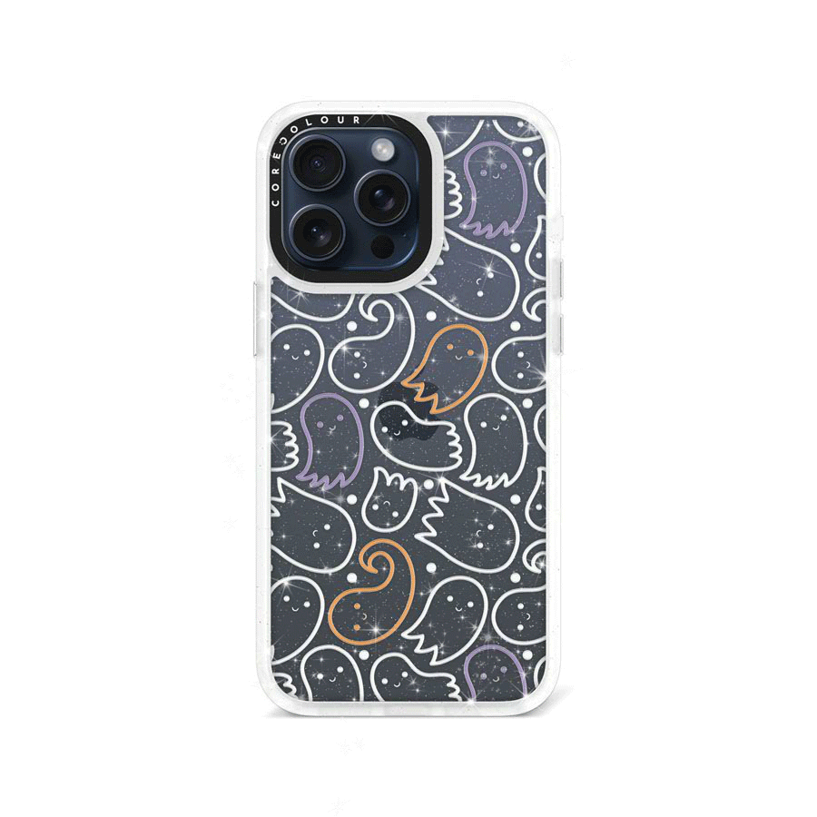 iPhone 15 Pro Max Ghost Squad Glitter Phone Case - CORECOLOUR