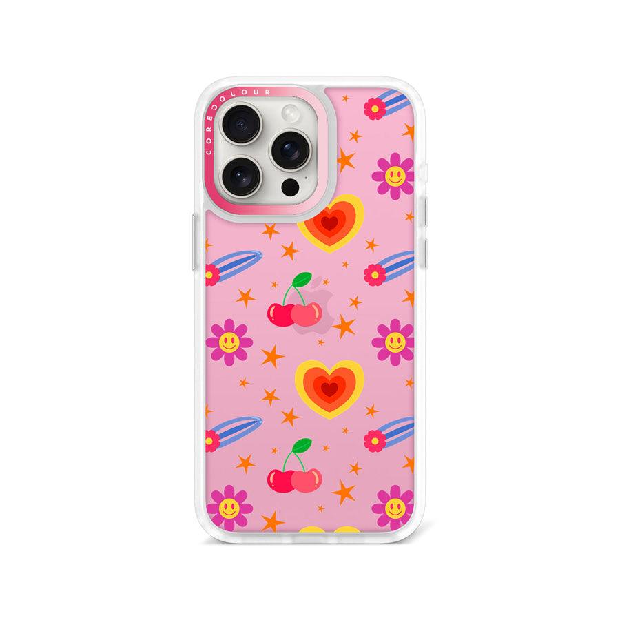 iPhone 15 Pro Max Happy Vibes Phone Case - CORECOLOUR